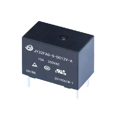 5KV 10A塑封型防水型功率继电器 - 杰盈继电器JY32FAG